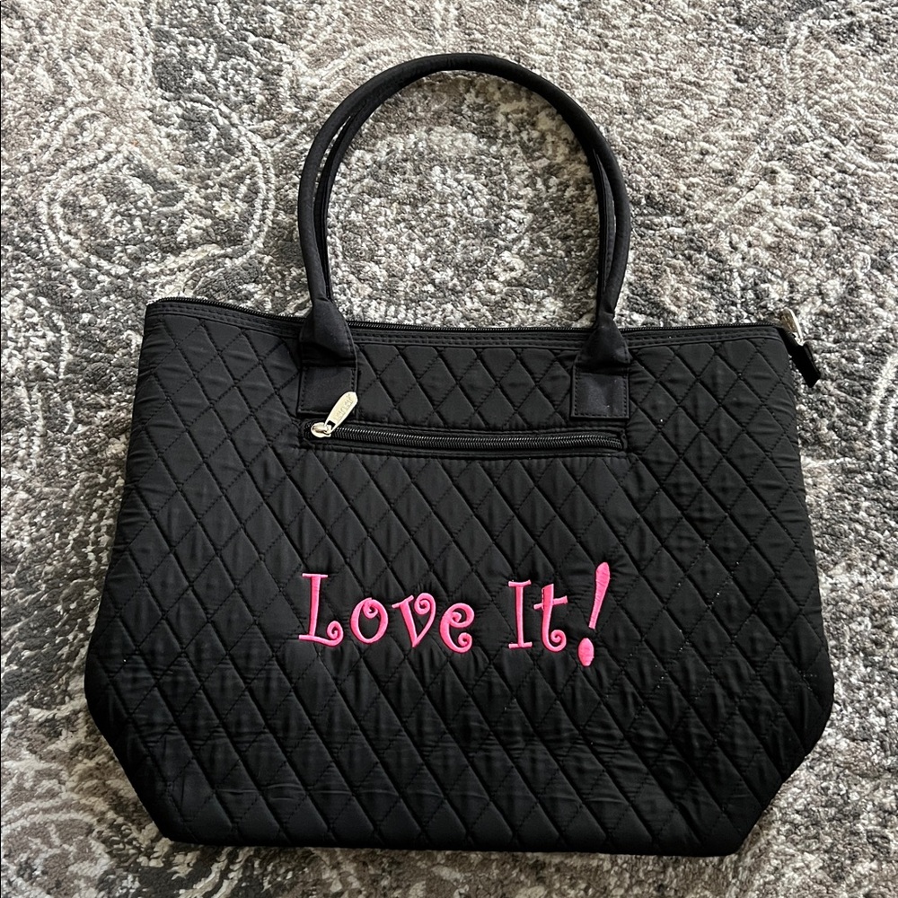 LAR LAR Quilted Tote Bag